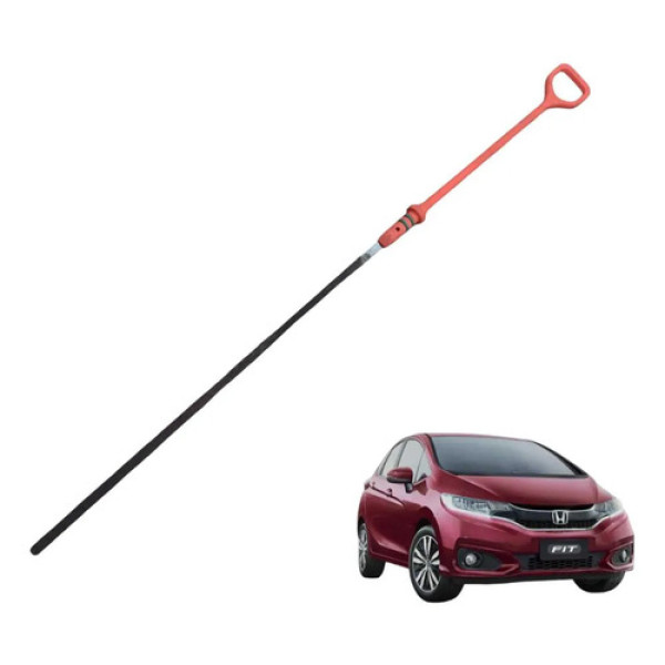 Vareta Nivel Oleo Honda Fit 1.5 58cm 2004 2009 Cx515