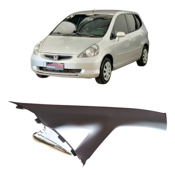 Moldura Parabrisa Honda Fit 2003/08 Lado Direito P29 Cinza