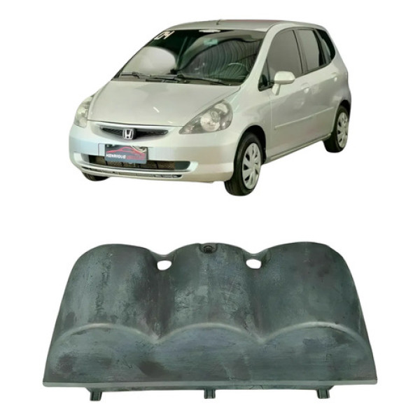 Acabamento Inferior Comando De Ar Honda Fit 2003/08 Cx520