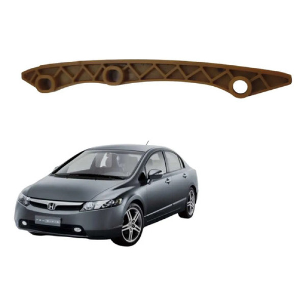 Guia Corrente Comando Motor New Civic 2007 A 2014 Marrom