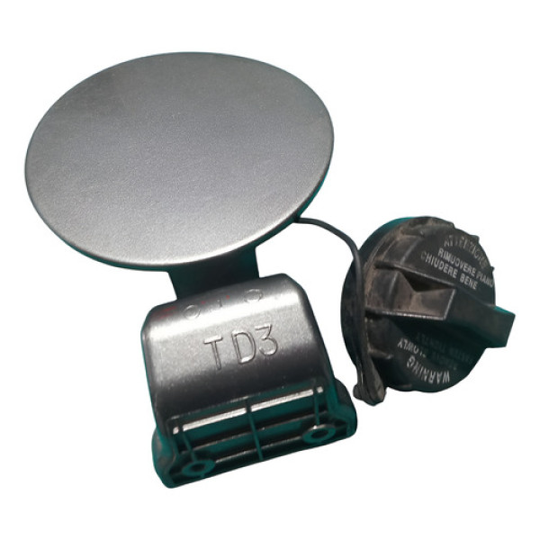 Portinhola Tampa Tanq Combust Kia Cerato 2008 A 2012 Cx476 Prateado