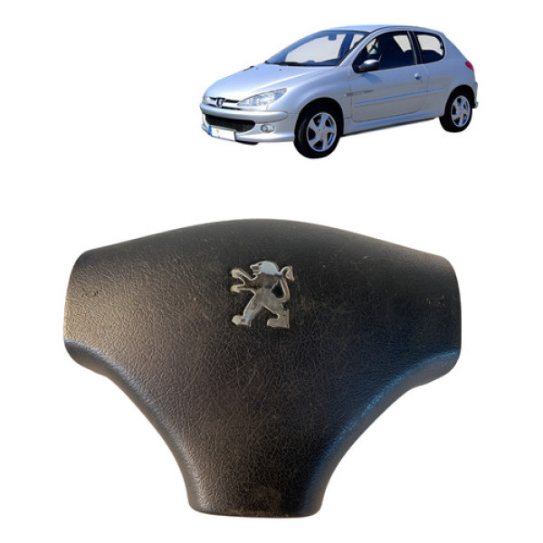 Capa Tampa Buzina Peugeot 206 207 2000/2007 Cx223