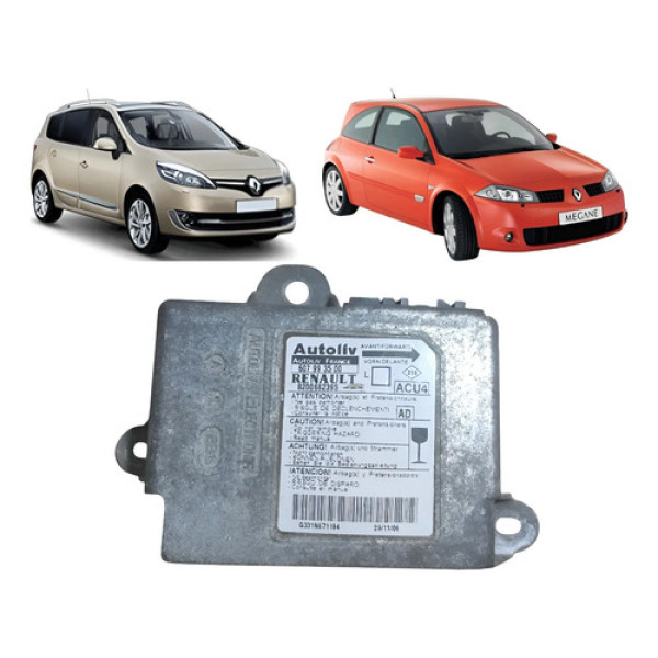 Módulo Conforto Central Renault Megane Scenic 2006a2010
