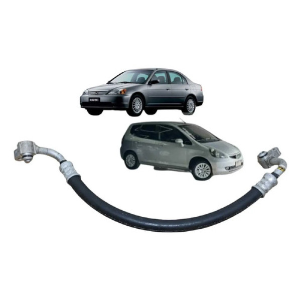 Mangueira Ar Condicionado Honda Civic Fit 2002 2008