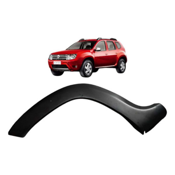 Moldura Paralama Traseiro Direito Renault Duster 11/15 P29 Preto