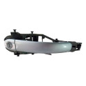 Maçaneta Ext Porta Diant Esq Motorista S Chave Jetta Vw Cx60 Prateado Dianteira
