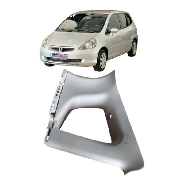 Acabamento Coluna Traseira Esquerda Honda Fit 2003/08 P29 Cinza