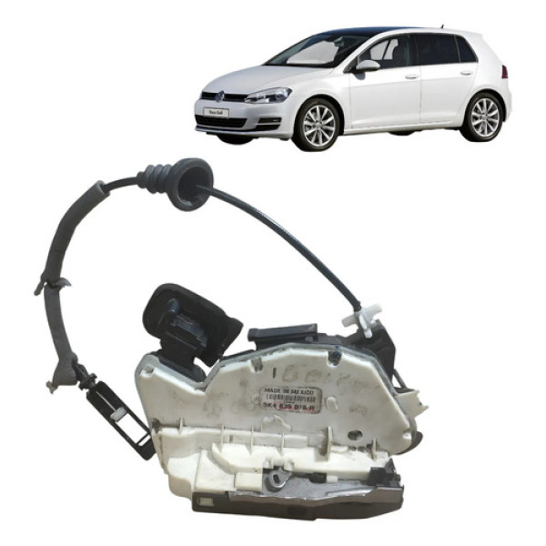 Fechadura Porta Traseira Direita Vw Golf Jetta 14/19 Cx103