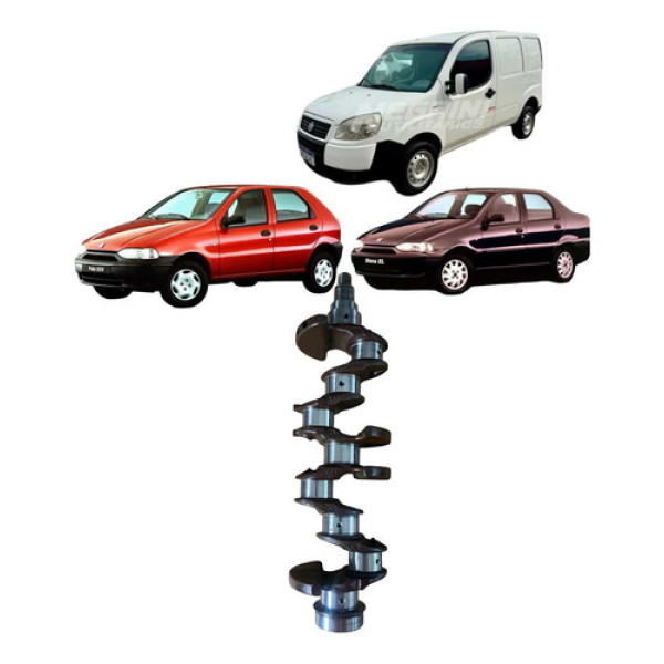 Virabrequim Fiat Brava 1.6 16v 00/01 Siena Doblo Palio