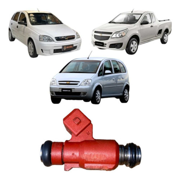 Bicos Injetores Chevrolet Corsa Meriva Montana 1.4 Flex 1