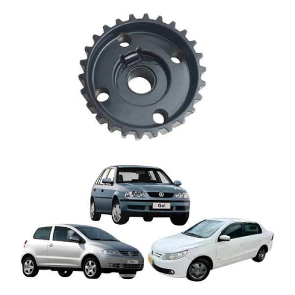 Engrenagem Virabrequim Gol Fox Voyage 1.0 1.6 8v 00/08 Cx138