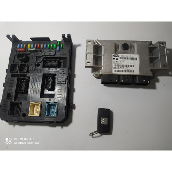 Kit Chave Ignição C4 Pallas Automático 2010 Flex Cx122