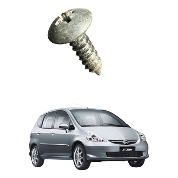 Parafuso Forro Da Porta Honda Fit 2004/2008 Cx518 Prateado