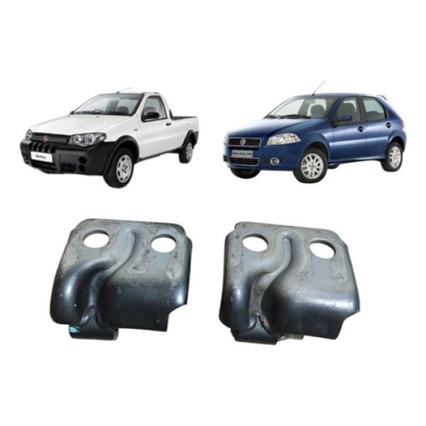 Par Dobradiça Porta Dir Fiat Palio Strada 2008/2015 Cx351