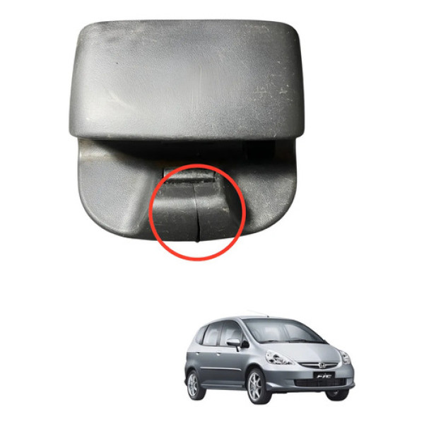 Trava Banco Traseiro Direito Honda Fit 2004/2008 Cx518 Preto