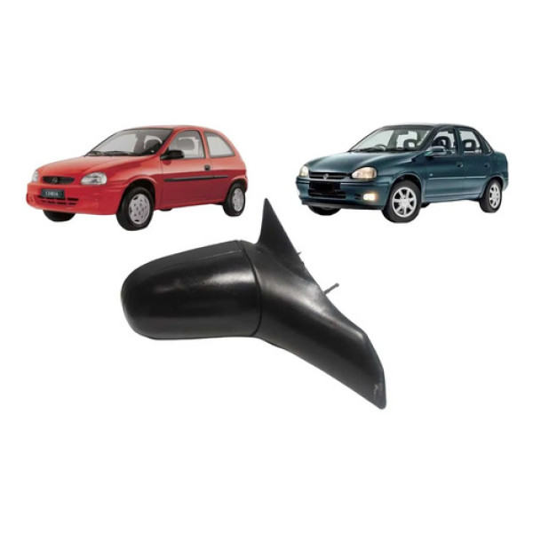Retrovisor Direito Manual Chevrolet Corsa 1994 A 2002