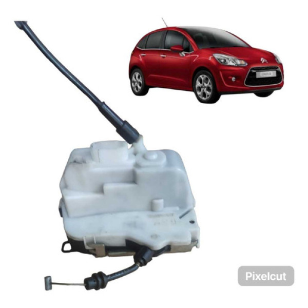 Fechadura Porta Traseira Direita Citroen C3 2008 A 2012