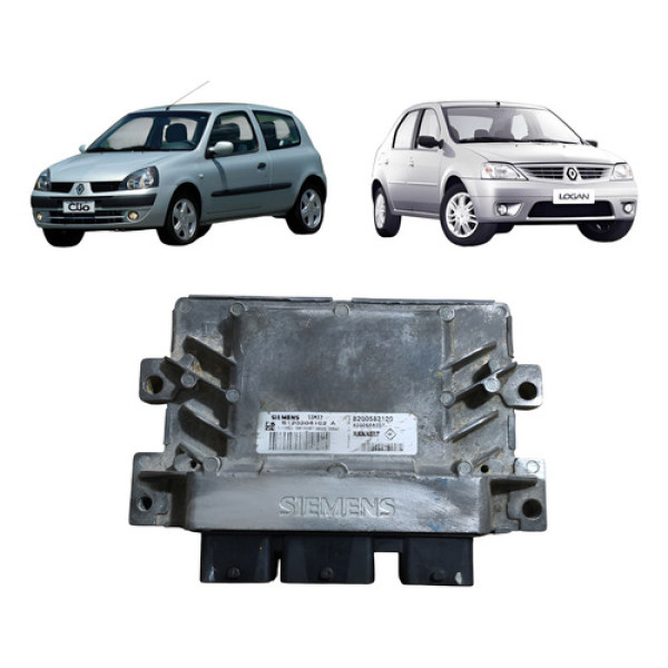 Módulo Injeção Central Renault Clio 1.0 05/16 Cx10