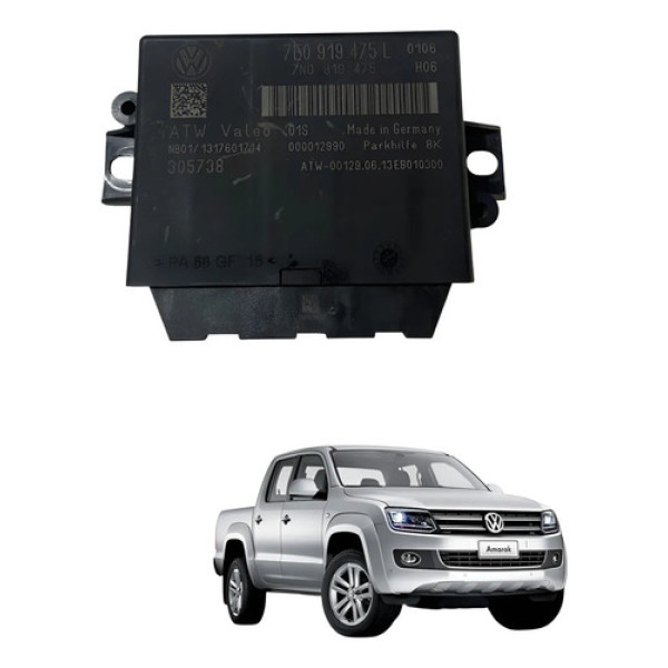 Módulo Estacionamento Vw Amarok 2011/2016 Cx533 Preto