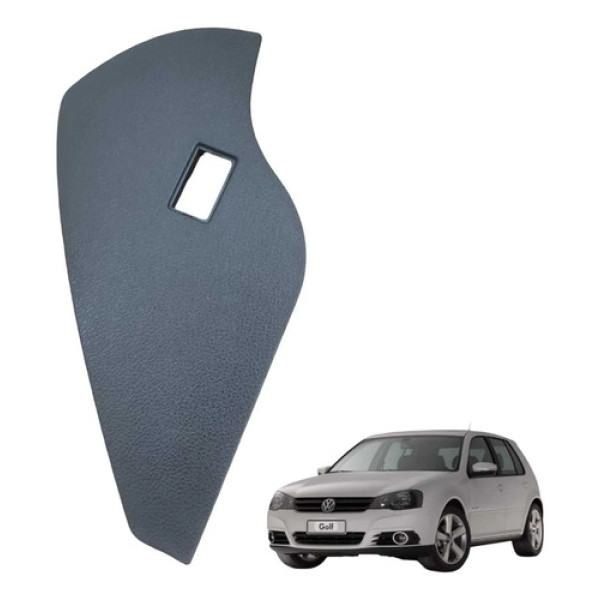 Acabamento Painel Direito Golf Gti 2014 A 2019 Preto Animal Print
