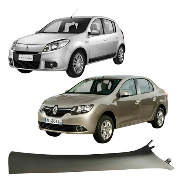 Moldura Coluna Para-brisa Direito Renault Logan/sandero P29