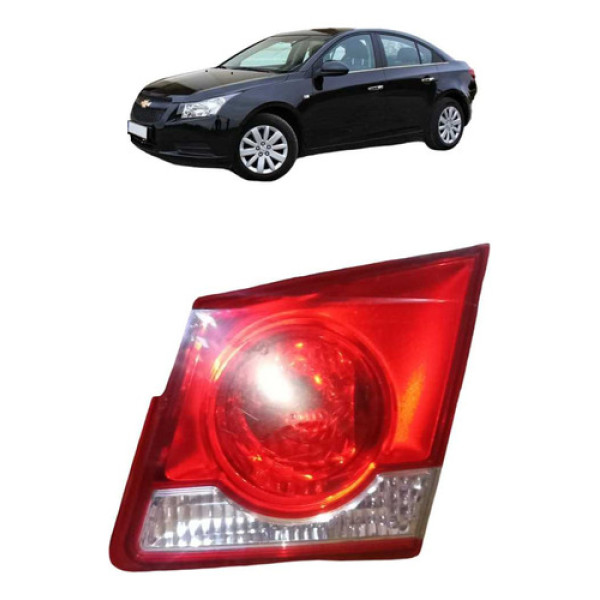 Lanterna Tampa Lado Direito Chevrolet Cruze 2012 A 2016 Direito/passageiro Vermelho