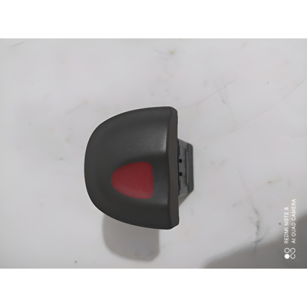 Botão Pisca Alerta Renault Scenic Megane 96/03 Cx243 Cinza Cinza