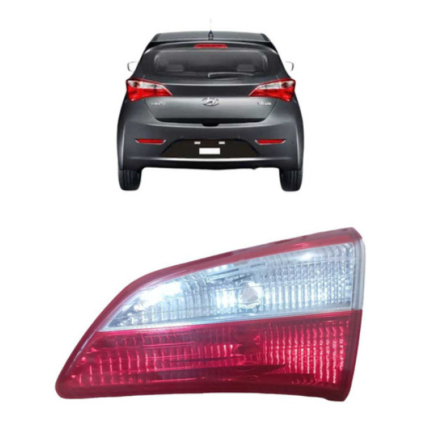 Lanterna Traseira Direira Hb20 1.0 2013 A 2017 Direito/passageiro Vermelho