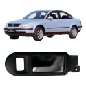 Maçaneta Interna Dianteira Esquerda Passat Alemão 1999 Cx251 Preto Dianteira