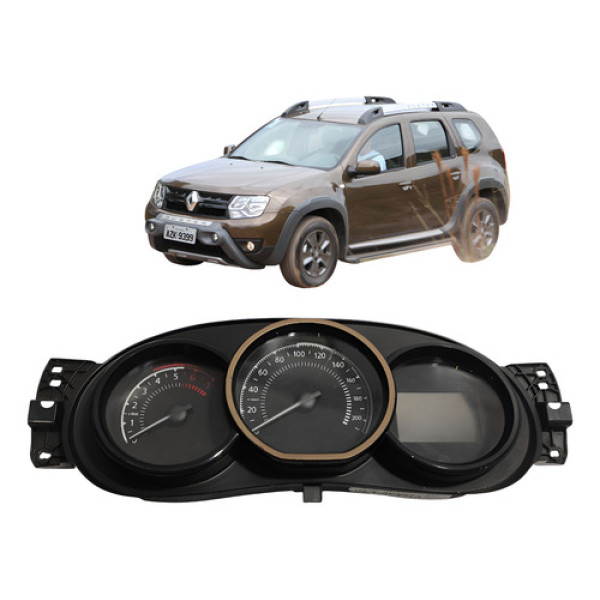 Painel Instrumentos Renault Duster 2015/2018 Cx480 Preto