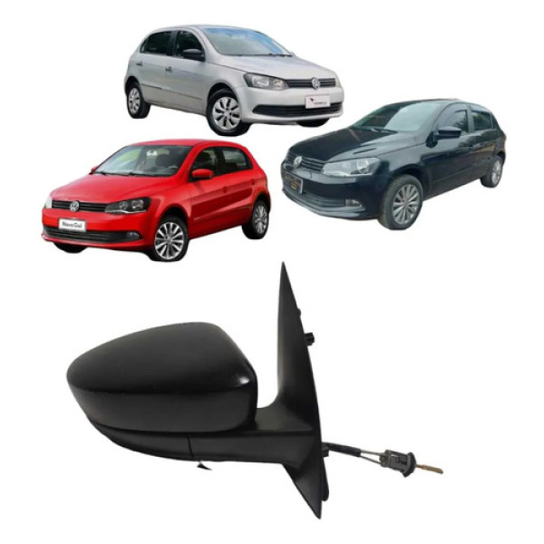 Retrovisor Manual Direito Gol G6 G7 G8 2014 2023 Cx251