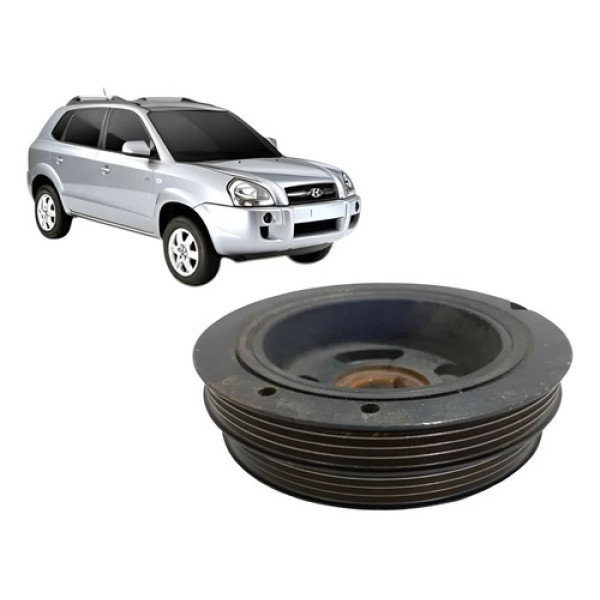 Polia Virabrequim Hyundai Tucson 2.0 2009/2012 Cx264