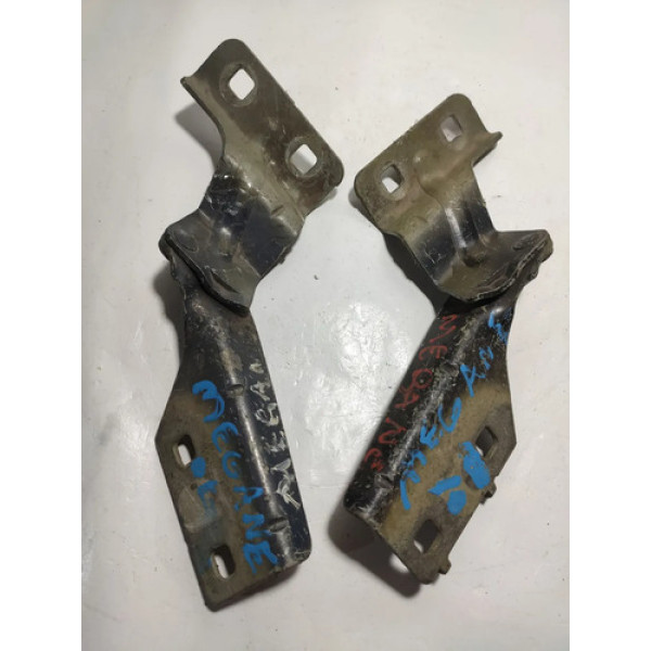 Par Dobradiças Capô Renault Megane 07/12 07/12