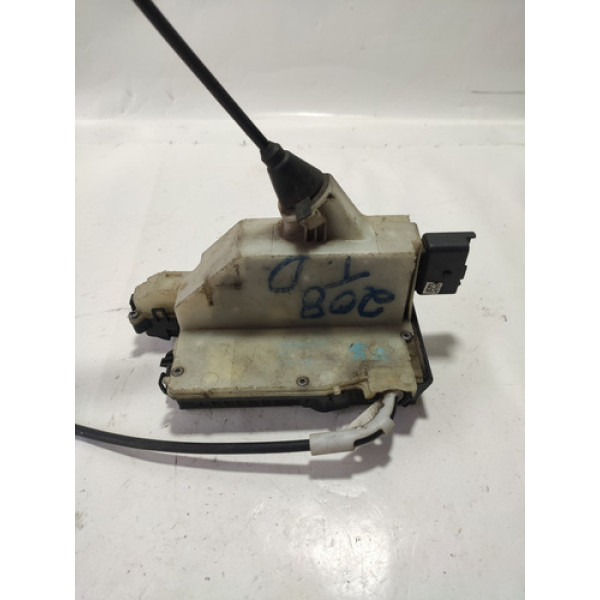 Fechadura Porta Traseira Direita Peugeot 208 2016 Cx452