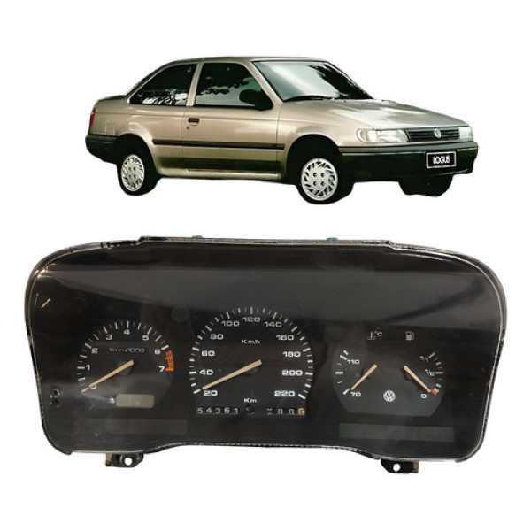 Painel Instrumentos Vw Logus 1992/1997 Cx496 Preto