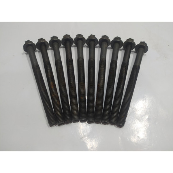 Jogo Parafuso Cabeçote Peugeot Citroen 1.6 16v 2012/16 Cx397