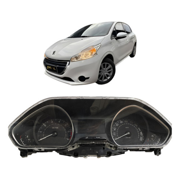 Painel Instrumentos Peugeot 208 1.5 2012/2017 Cx484 Preto