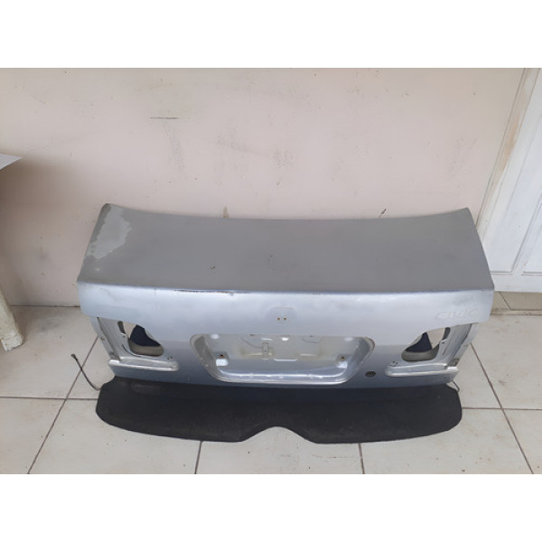 Tampa Porta Malas Honda Civic 2000 2003 Traseiro  Prateado