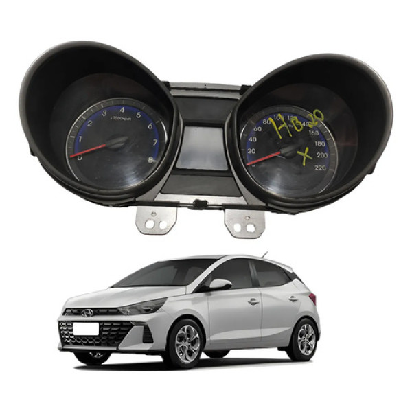 Painel Instrumentos Hyundai Hb20 2013/2017 Cx480 Preto