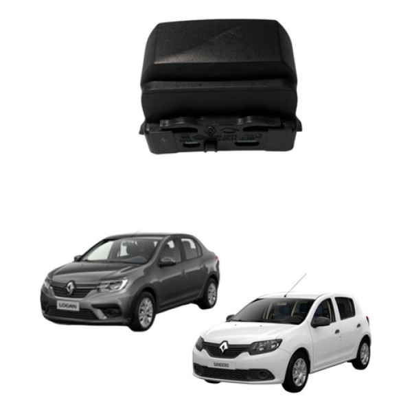 Botão Falso Painel Sandero Logan 2016/2018 Cx540