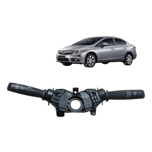Chave Seta Comando Limpador Honda Civic 2012 A 2016