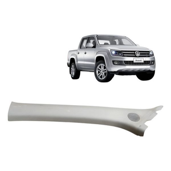 Moldura Acampamento Coluna Interna Esq Vw Amarok 14/20 P29