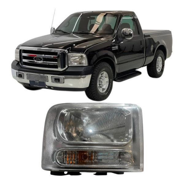 Farol Ford F250 F350 F400 2006 A 2010 Lado Direito P1 Direito/passageiro