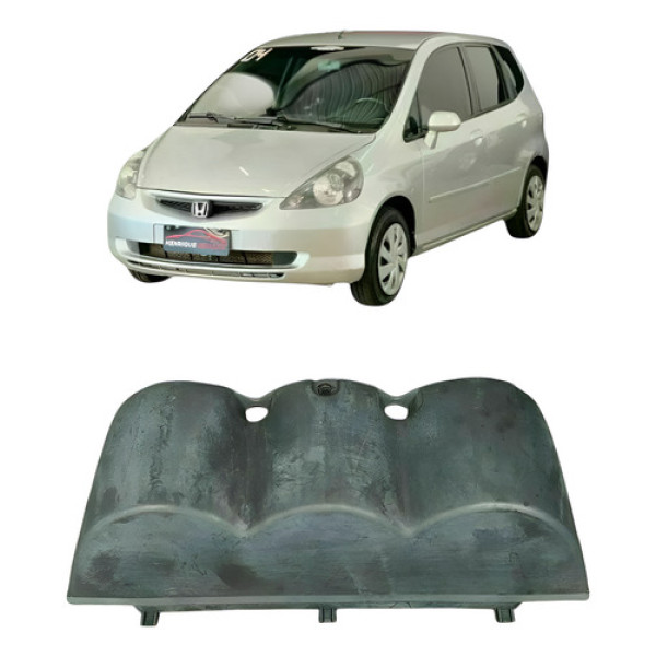 Acabamento Inferior Comando De Ar Honda Fit 2003/08 Cx520