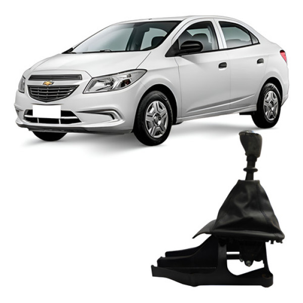 Alavanca Manopla Cambio Gm Prisma 2013 Cx318