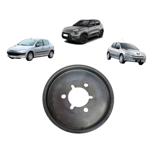 Polia Virabrequim Citroen C3 1.4 Peugeot 206 207 06/11 Cx174