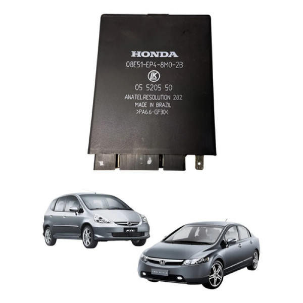Módulo Conforto Honda Fit Civic 2004 A 2008