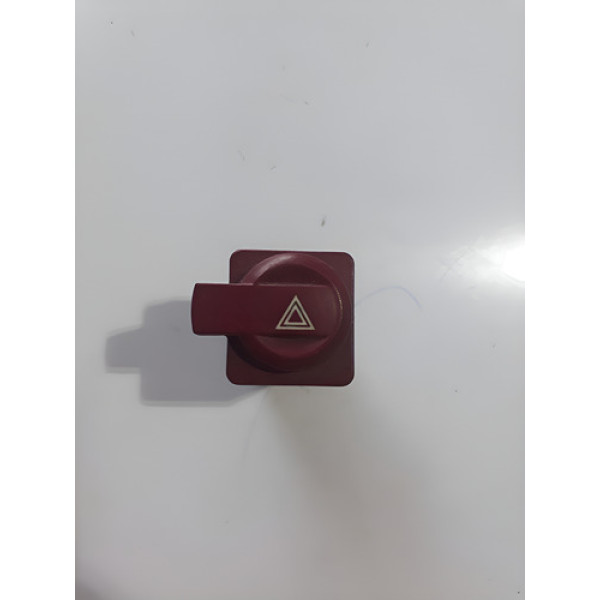 Botão  De Alerta Citroen  C4 Pallas Cx243 Verde-escuro