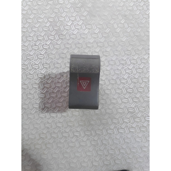 Interruptor  Pisca Alerta Santana Volkswagen  Cx243 Preto