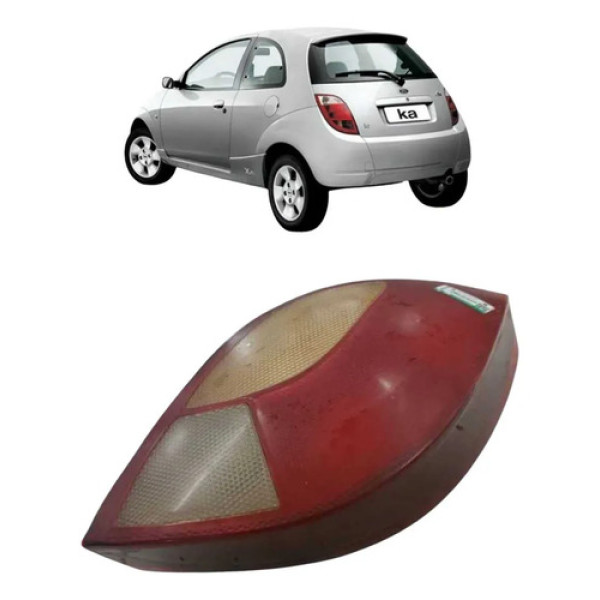 Lanterna Esquerda Ford Ka 2000 Vermelho